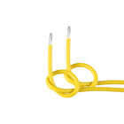 Cooker wires yellow rubber insulated wire 26awg 7/0.16 wires and cables
