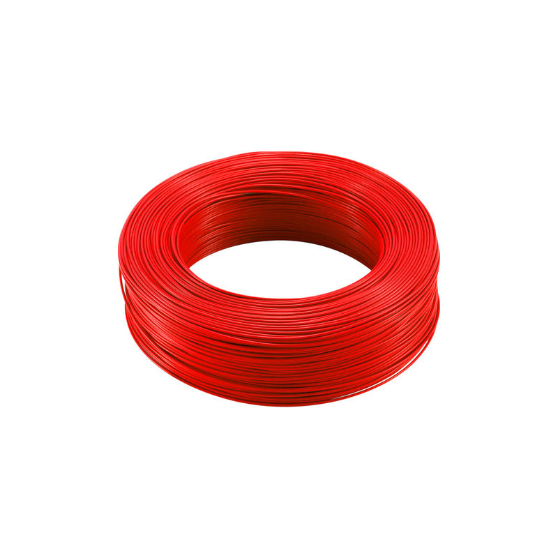 22 AWG Stranded Copper Wire , Red High Voltage Lead Wire UL3136 150°C FT2