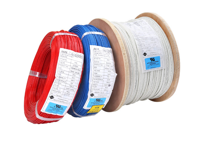 Multi Colors PVC Insulated Copper Wire Pure Copper Conductor UL Certificated UL1015