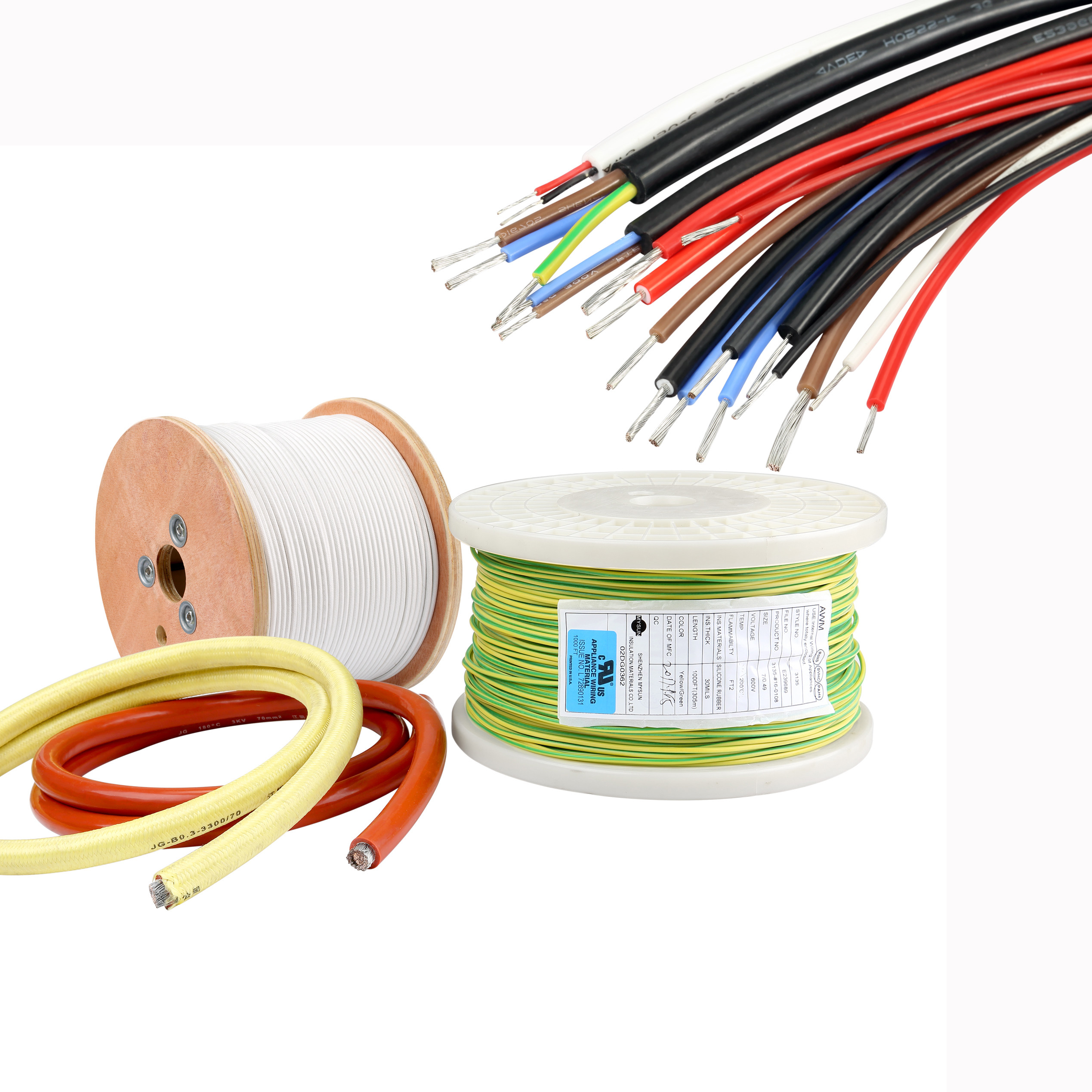 Silicone Rubber Insulated Wire Used In Home Appliance/Lighting/Heater