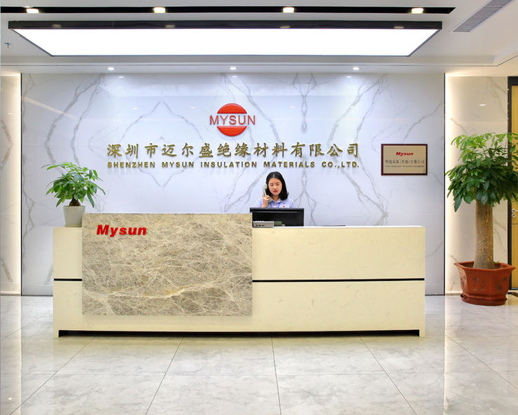 China Shenzhen Mysun Insulation Materials Co., Ltd. company profile