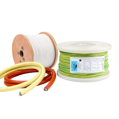 22AWG FT2 Green Silicone Rubber Wires UL3212 600v 150C For Home Appliance