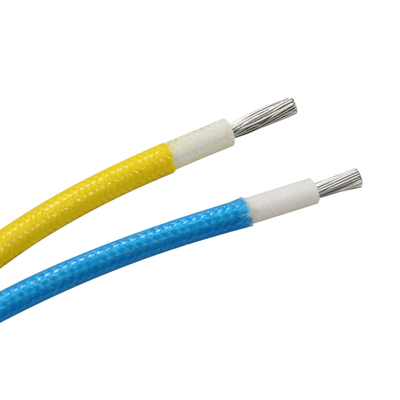 UL3068 silicone rubber cables 300v 150C  28AWG FT2  yellow home appliance uav lighting