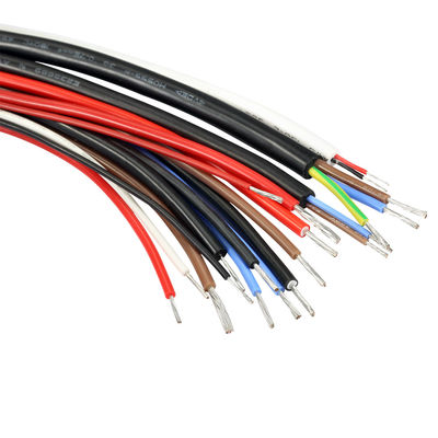 600v 150C Silicone Rubber Insulated Wire UL3213 8AWG FT2 Green For UAV Lights