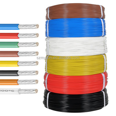 Copper Conductor Silicone Rubber Cable Oil Resistance 2.5mm 1.5mm 1mm