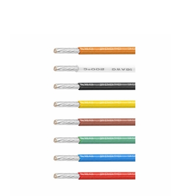 UL1180 PTFE Wire 200C High-Temperature Resistant 12-32 AWG