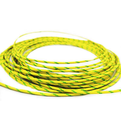 UL3074 12AWG 200C 600V High Temperature Silicone Fiberglass Braided Wire for Oven and Deep Fryer