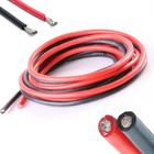 Red UL3223 Silicone Rubber Coated Wire , Flexible Rice Cooker Wire Weather Resistance