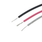 Professional Black 24 AWG Electrical Wires And Cables Fire Prevention