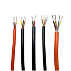 high voltage silicone fiberglass wires UL3074 12awg red color for industrial motor