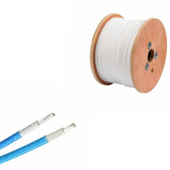 Fiberglass Braided 18AWG 300V Silicone rubber Insulated Wire UL3122