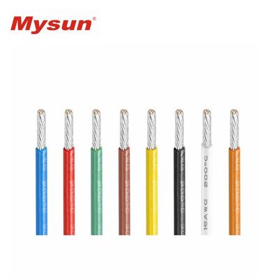 UL1726 26AWG PFA Insulated Wire Tinned Copper Silicone Rubber