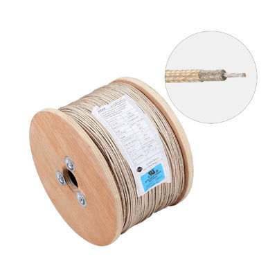 Nickel Plated Mica Insulated Cable Glass Braided UL5335 22AWG Conductor
