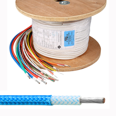 Silicone Rubber Fiberglass Insulated Copper Cable 4 6 8AWG 300V CCC