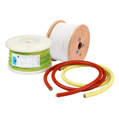 FT2 Customized Colors Silicone Rubber Wire UL4594 16 AWG 600V/200C For Robot Light