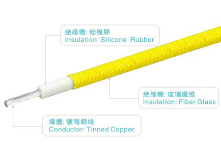 UL3172 silicone rubber wires 600v 200C  26AWG FT2  black home appliance uav lighting