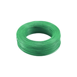 Green 14 AWG Silicone Cable , Tinned Copper Conductor Silicone Hook Up Wire