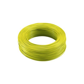 Yellow 22awg 150deg Silicone Rubber Insulated Wire For LED Lighting Application
