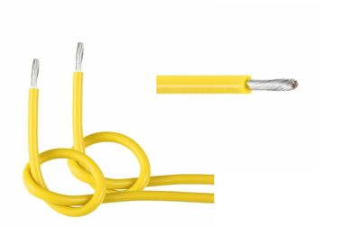 Fire Resistant Silicone Stranded Wire , 26AWG Silicone Insulated Cable