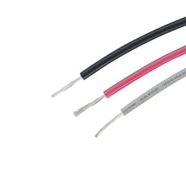 Black 24 AWG XLPE Flexible Insulated Wire Cable Tinned Copper Conductor AWM 3289
