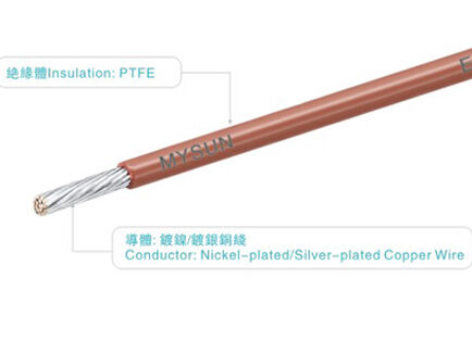 UL1659 PTFE Wire Tefzel High Temperature Wire 600V 250°C with Tinned Copper Conductor for Industrial Power