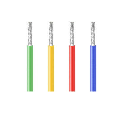 Tinned copper VDE H05S-K  0.75mm2 AWG Single Core Silicone Rubber Insulated Cables black white