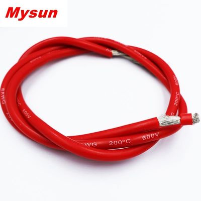 22AWG 3KV 200C Silicone Rubber Insulated Wire UL3239