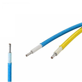 Fiberglass Braided 18AWG 300V Silicone rubber Insulated Wire UL3122